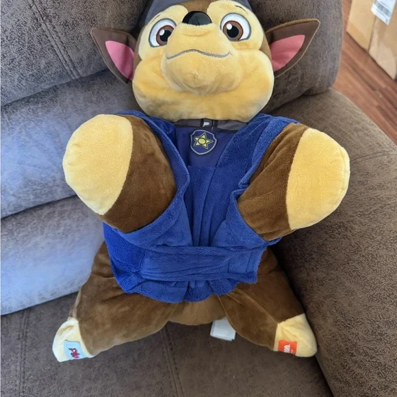 Paw Patrol Chase Plush Pillow Buddy Nickelodeon Spin Master Police Dog Plush - Picture 6 of 8